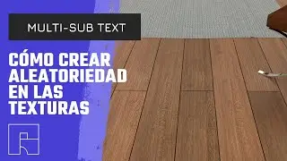 V-ray Multi-sub Tex  -  Cómo crear aleatoriedad en las texturas
