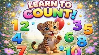 Numbers 1&ndash;10 for Kids 🐆 Fun Counting with Baby Jaguar