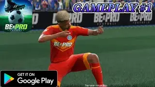 Be A Pro Football Android Gameplay #1 - New Football Game Android 2022