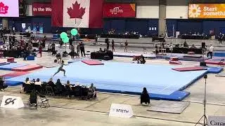 Gabrielle Black FX - 2025 Canadian Championships Day 1