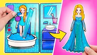 &iexcl;La fiesta de papel de ensue&ntilde;o de Elsa! ❄️💃 Ideas m&aacute;gicas DIY ✨