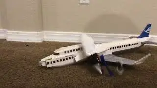 Lego plane crash compilation #1