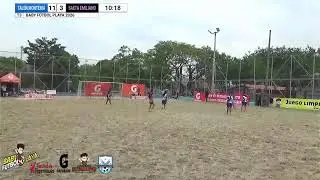Talento Femenino Monteria 🆚 Saeta Emiliano Garcia. Baby Futbol Playa 2026.