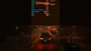 CYBERPUNK Test On HP Victus 15 Amd Ryzen 5 8645HS | RTX 4050 #gaming #amdryzen5 #ultrahighgraphics