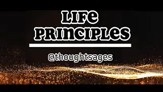 Life Principles