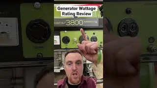Generator Wattage Rating Review - What do the Numbers Mean?
