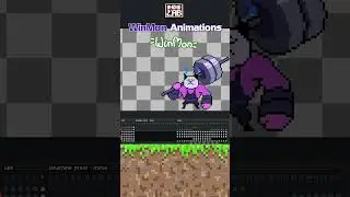 How We Animate WinMon Dumbcrack 🐉 | Pixel Art Timelapse