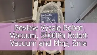 Review Vyzzle Robot Vacuum, 5000Pa Robot Vacuum and Mop, Smart Navigation, Ultra Slim Robot Vacuum C