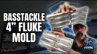 Basstackle 4 Inch Fluke Mold | Soft Plastic Bait Making Review