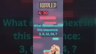 Riddled - Number Patterns - #riddleaddict, #mathriddles, #logicpuzzles, #riddles, #mathquiz