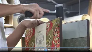 屏風（金沢職人大学校・表具科）