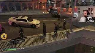 Mr K Gets Shot at By Tinker While Saving an Officers Life & Decides to Blow Him up | Prodigy Rp 2.8