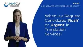 When Is a Request Considered 'Rush' or 'Urgent' in Translation Services?