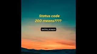 #techiestream#status#code#200#meaning#internet#viralvideo#computer#interview#tech#technology#fypage