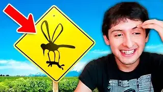 REACTING TO THE FUNNIEST SIGNS