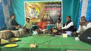 తలచిన మది పులకించే..గానం శ్రీనివాస్ కశ్యప్ గారు,తబలా శశిభూషణ్ సార్, రామచంద్రపంతులుగారు.జనార్ధన్ గారు