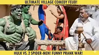 HULK VS SPIDER MAN | FUNNY PRANK WAR 