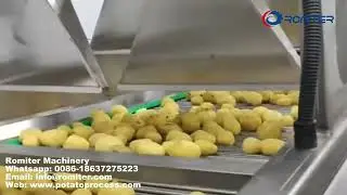 Russia Potato Frozen French Fries Production Line