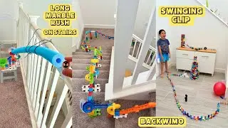 LONG MARBLE RUSH ON STAIRS SWINGING CLIP BACKWIMO @timothyspreciousmoments