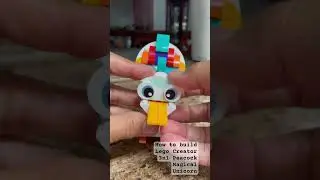 How to build Lego Creator 3n1 Peacock Magical Unicorn