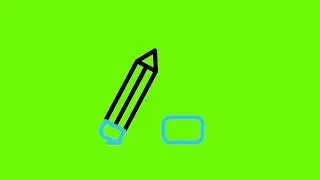 PENCIL SKETCH DRAWING | GREEN SCREEN | RABYTFOX GREEN STUDIO
