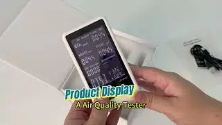 #manufacturer  Multi functional CO2 air quality tester #factory