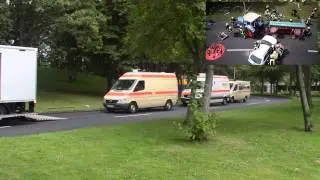 KatS-Übung - Schwerer Unfall beim Festumzug in Baunatal 26.07.2014