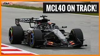 Lando Norris Debuts McLaren MCL40 at Barcelona Shakedown | Day 3 Footage