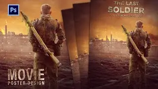 How to create Action Movie Poster Photo Manipulation in Photoshop CC 2018