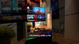Watch Netflix on PS5 | #movie #netflix #ps5 #lgultragear #lg