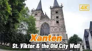 Xanten&rsquo;s Hidden Gems: St. Viktor Cathedral & Ancient City Wall in 4K