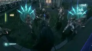 Batman Arkham Knight tower defense 50,000 points, perfect free flow.