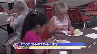 News 5 at 6 - Food Smart Families Program Comes to Hastings / July 9, 2014