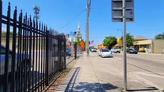 4K Little Havana Neighborhood , Spring Cycling Travel Tour , Miami Florida , March 2025