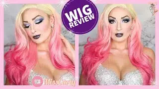 ✨Lace Front WIG REVIEW! ✨ Every Style Hair  💗 Hot Pink Ombre Wig 💗 Amazon 🤩