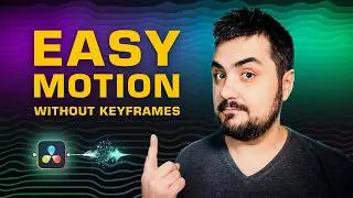 Easily Animate Backgrounds WITHOUT Keyframes in DaVinci Resolve Fusion