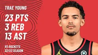 Trae Young vs Houston Rockets | 19.10.2022