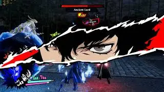 Persona 5 Strikers KYOTO JAIL BOSS FIGHT (4k 60fps)