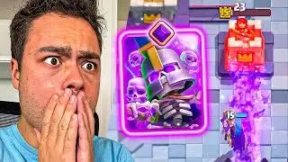Nieuwe Skeleton Army Evolution op Clash Royale!!