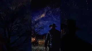 The Most Amazing Starry Sky Ever Seen! #shorts  #rdr2ambience