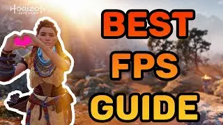 HORIZON ZERO DAWN PC BEST FPS SETTINGS GUIDE