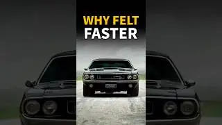 Why Old Cars Felt Faster Than Modern Cars 🤔