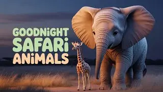 Goodnight Safari: Soothing Bedtime Story for Toddlers & Babies about Animals 📖 💤