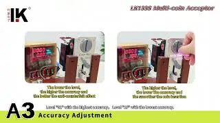 LK133 Multi-Coin Acceptor Function Menu A3