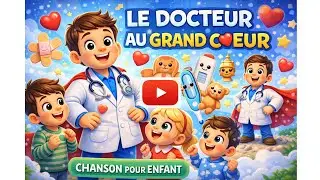Chanson Enfant : Le Docteur 🩺 | Apprendre les Métiers en Chantant