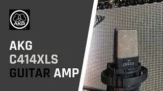 AKG C414 XLS | Fender Deluxe Reverb Guitar Amp - How to Mic (No Talking) Recording Tips and Tricks 🎤