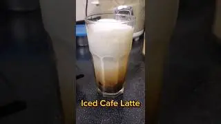 Iced Caffe Latte using moka pot#cofee #latte #moka #johnnybcook #icedcoffee