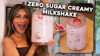 ZERO SUGAR ADDED Creamy Frescas Con Crema (Strawberries n Cream)