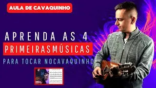 AS PRIMEIRAS M&Uacute;SICAS PARA TOCAR NO CAVAQUINHO | PROFESSOR DANIEL MARTINS