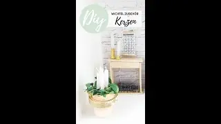DIY Wichtelt&uuml;r Zubeh&ouml;r - Kerzen gie&szlig;en Adventskranz #shorts #wichtel #wichtelt&uuml;r